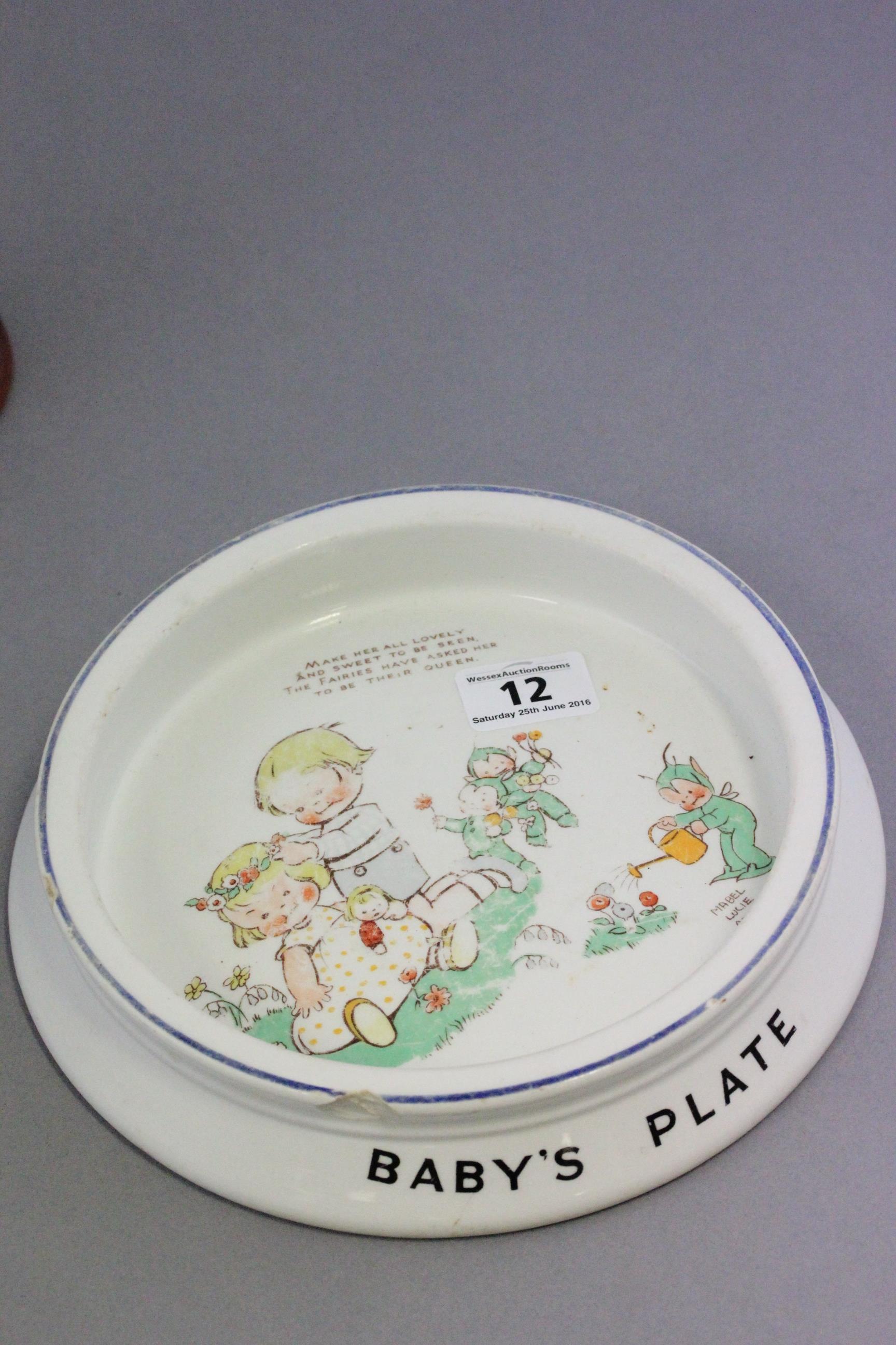 Shelley ' Mabel Lucie Attwell ' Baby Plate