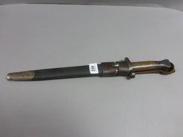 Lee Melford Bayonet and Scabbard from Boer War period