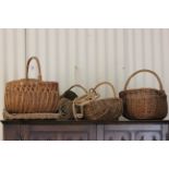 Collection of Wicker Baskets