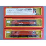 Model Railway - Three boxed Hornby OO gauge locomotives to include R0553 CP Rail Diesel Locomotive