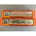 Model Railway - Two boxed Hornby OO gauge engines to include R309 BR Class A4 Loco 'Mallard' and