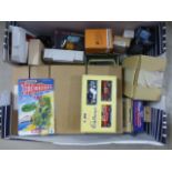 Collection of boxed diecast vehicles including 3 x Burago, Dungheinrich Fork Lift, Lledo etc