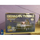 Boxed SOS German Tiger 1 1:16 Radio Control Battle Tank