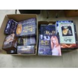 A collection of 8 carded scale model Moore Action Collectables relating to the TV series Buffy