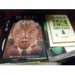 Quantity of books on New Zealand Maori art to include jade