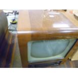 A boxed vintage Bush television