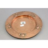 Art Nouveau Copper Plate stamped Beldray