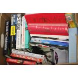 Group of sporting ephemera including h/b books, programmes etc mainly football and rugby league