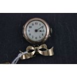 A ladies 9ct gold watch and mount