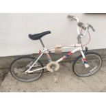 A vintage Raleigh BMX boys bike