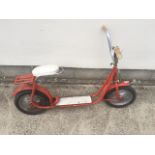 A 1960s vintage scooter