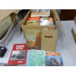 Large quantity of book and booklets concerning trains and steam