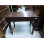 Mid 19th century Mahogany Box Commode Stool