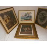 Quantity of framed watercolours and drawings