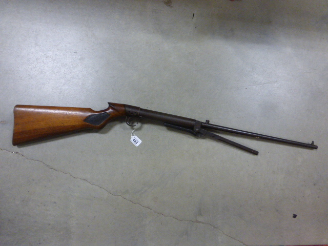 Early 20th century light model BSA under lever air rifle