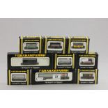 Nine boxed N gauge Graham Grafar wagons to include 4211 x 2, 2314, 3105, 3702, 2113, 2311, 2130 &