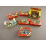 Six boxed Britains Motorcycles to include 9673, 9654 x 3, 9678 & 9699 plus a boxed Britains