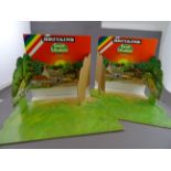 Two original Britains Farm Model display stands in nr mint, unused ex shop stock