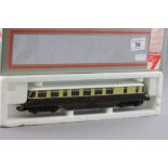 Boxed OO gauge Lima railcar 205132A1 in GWR brown & cream