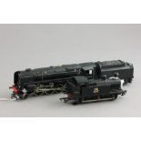 Triang Hornby OO gauge BR 92166 locomotive with tender plus a Triang R52 BR Tank Engine