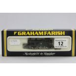 Boxed N gauge Graham Farish No. 1735 Class 3F Jinty 47394 BR black engine