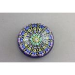 Perthshire millefiori paperweight