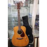 Yamaha semi acoustic guitar FG160E