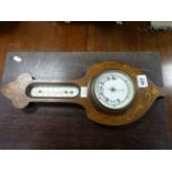 Inlaid barometer