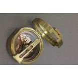 Replica Ross of London Brass Cased Compass