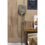 Wooden Bread Oven Paddle, 6' high