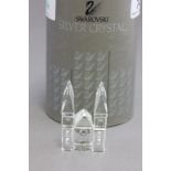 Boxed Swarovski Silver Crystal Cathedral 7474000021 retired 194 5.7cm