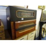 A vintage Regentone walnut cased radiogram