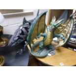 Model of a Dragon ' The New Beginning Tyrannus 2005 One year only piece K235 plus Model of a Shark