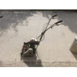 Early 1960's J P Simplees 14 " Cylinder Mower with Briggs Stratton Engine with Grass Box