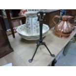 An unusual possibly military tripod stand