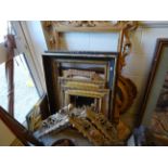 Group of Pictures Frames including Ornately Carved Wooden Frames and Gilt Frames