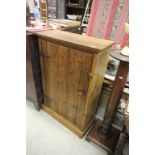 Antique pine kitchen cupboard