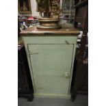 Painted kitchen storage cupboard