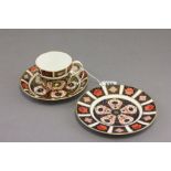 Royal Crown Derby Imari Patterned Trio