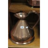 Vintage 1 Gallon Copper Jug with lead mark