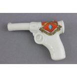 Crested Souvenir Ware Arcadian Model of Revolver