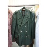 Vintage Hackel & Co Gents Green Leather Jacket