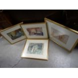 Four Framed and Glazed Russell Flint Prints