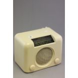 Vintage cream Bush radio