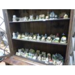 Collection of Lilliput Lane cottages