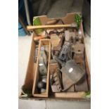 Quantity of Vintage Woodworking Planes plus Other Tools