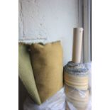 Two Rolls of Upholstery Fabric