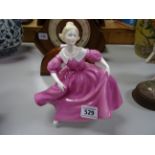 Coalport John Bromley figurine Lady Dancing