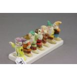 Cloverleaf Seven Dwarves Toast Rack ( from Snow White)