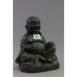 Metal figure of a Buddha